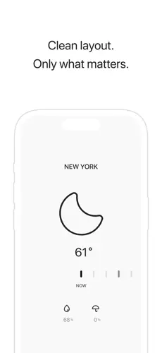 Minimal forecast view